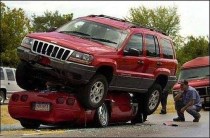     Ein hoher Fahrwerksstand hat auch Nachteile.