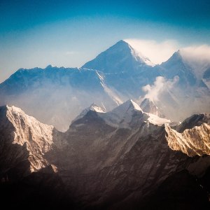 Mt. Everest, Lhotse, Nuptse. Source: wikipedia.